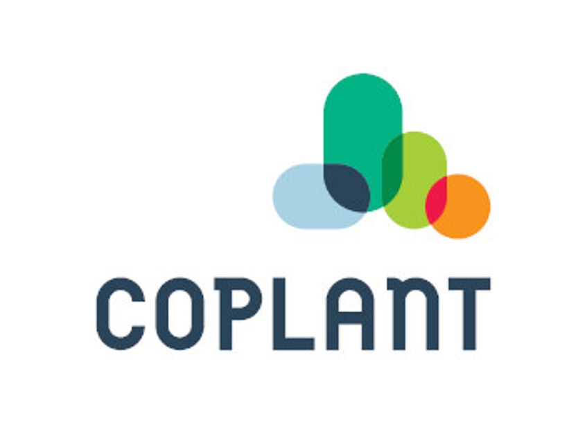 Die Abbildung zeigt das Logo von COPLANT.